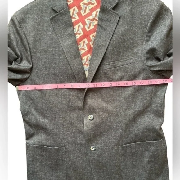 Ben Sherman Plectrum Sport Coat Jacket Flecked Dark Blue R40